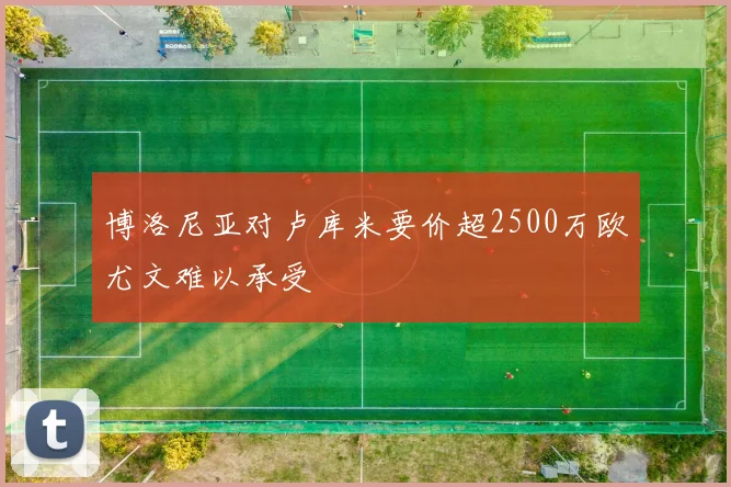 博洛尼亚对卢库米要价超2500万欧尤文难以承受